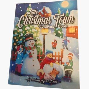 Little Christmas Town Coloring Book